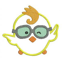 Stickmuster - Flieger Vogel